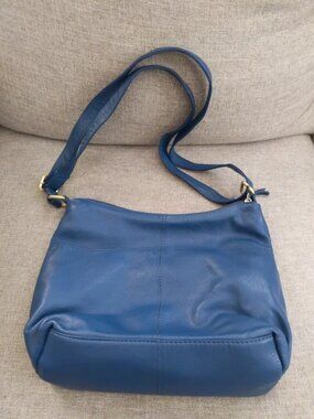 Great America Leather Works Blue Purse